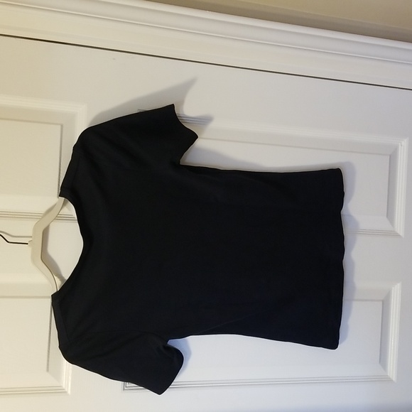 Plain dark blue marine tshirt - Picture 2 of 5